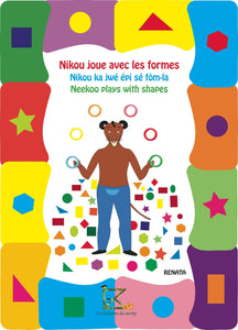 Neekoo plays with shapes